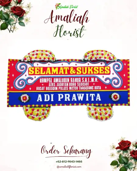 Papan Bunga Ucapan Selamat Purisemanding